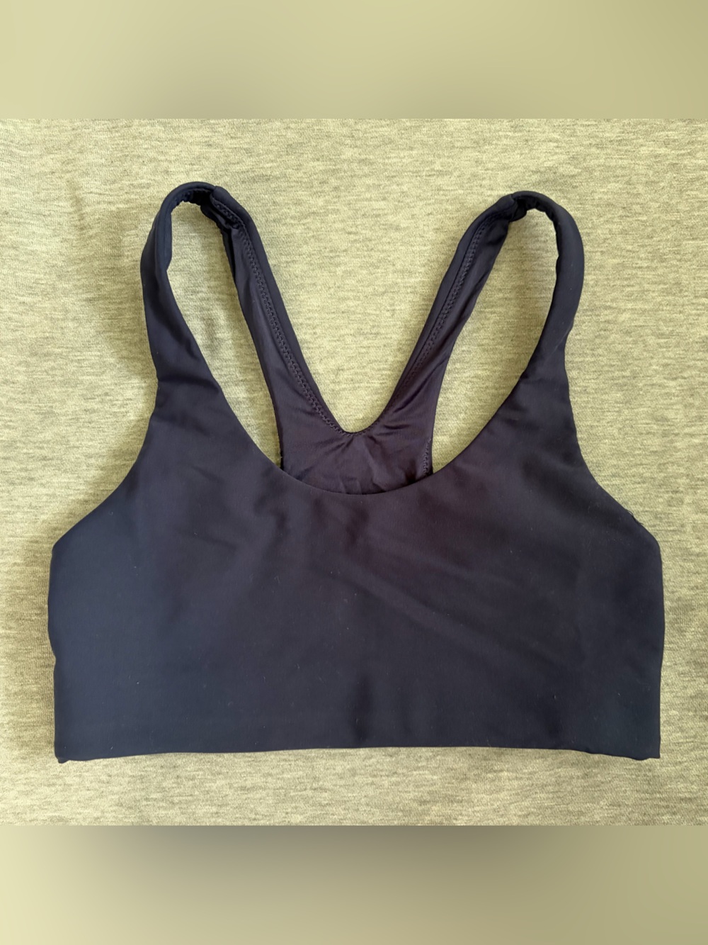 The Upside Navy Blue Racerback Sports Bra